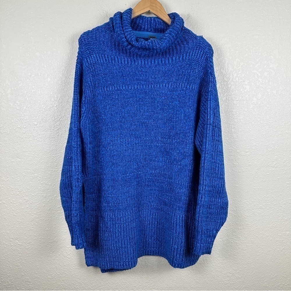 Free People Eleven Knit Cowl Turtleneck Oversized Long Sleeve Sweater Size S